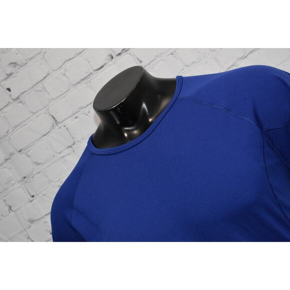 The North Face Shirt Mens Size XL Flash Dry Blue Polyester Long Sleeve - Picture 3 of 9